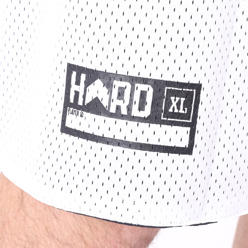 мужские черные двухсторонние шорты Hard HRDShorts Hard blk/white-002 - цена, описание, фото 5